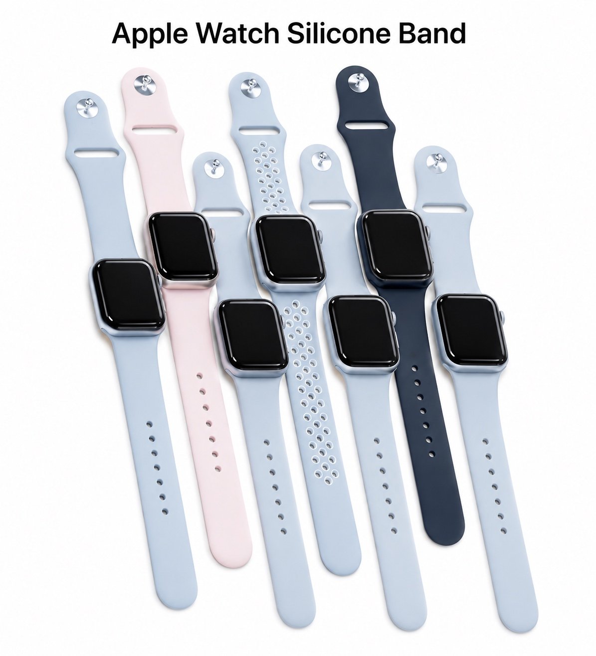 Apple Watch silicone bands